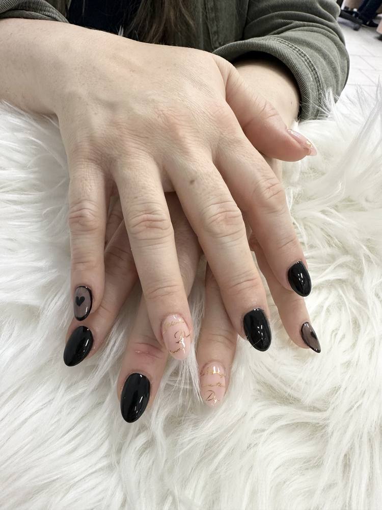 Nail art by The Boarding House Nail Spa