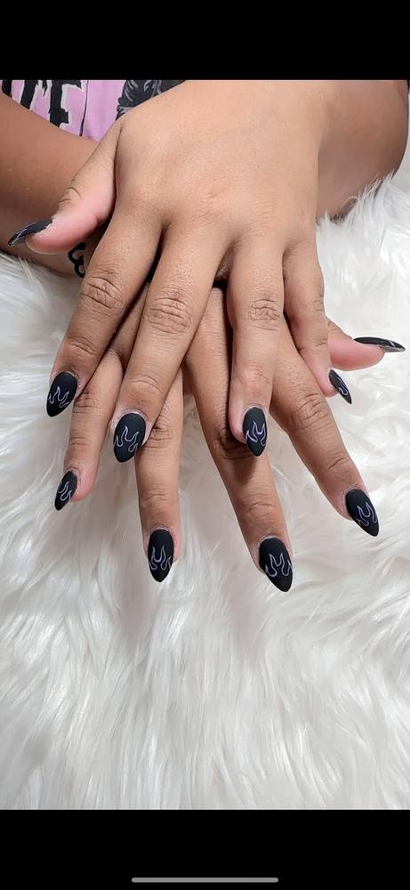 Nail art by The Boarding House Nail Spa